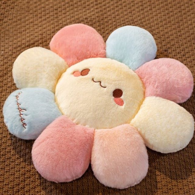 Coussin tournesol
