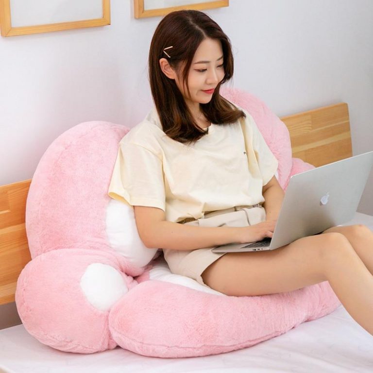 Coussin patte d'ours Kawaii