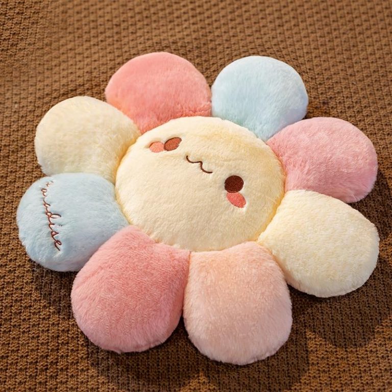 Coussin arc-en-ciel