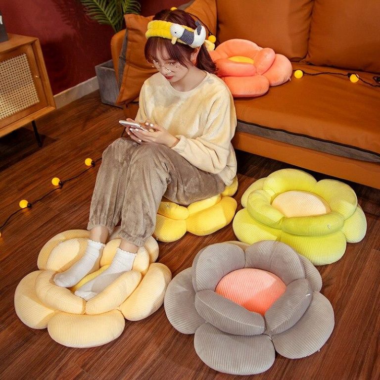 Coussin Squishy de fleurs