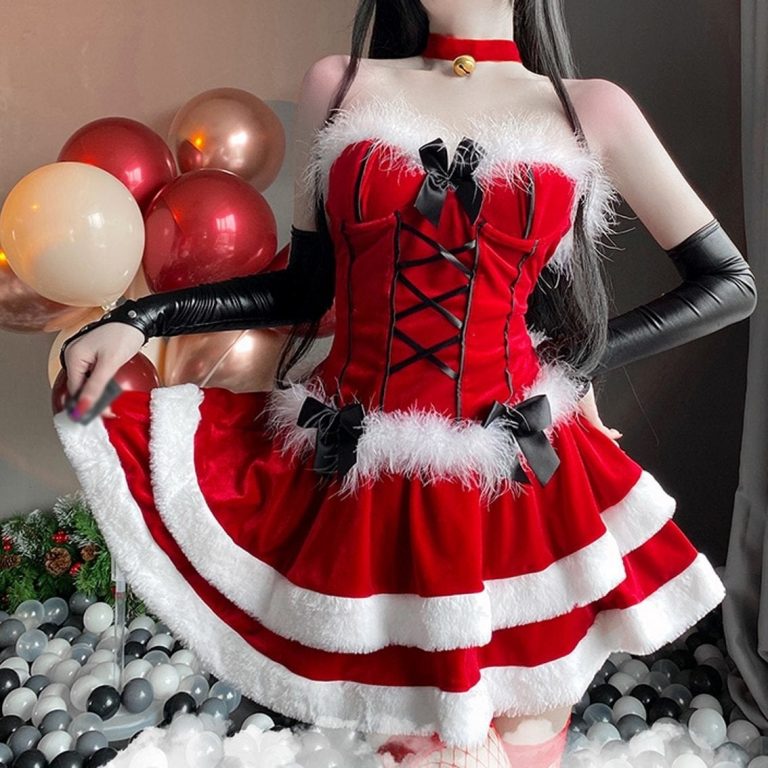 Cosplay Fille du Père Noel