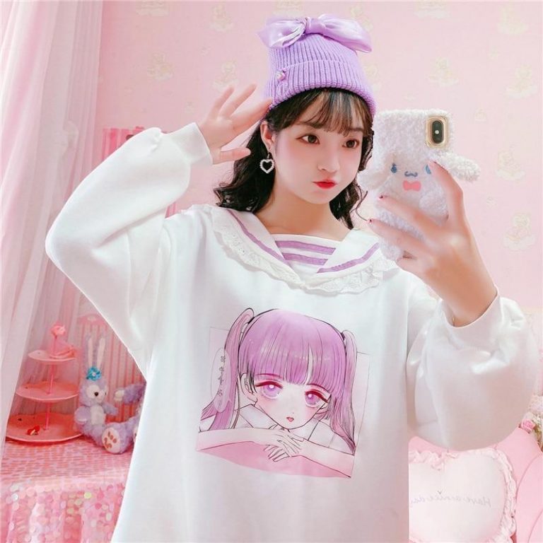 Sweat Anime Girl