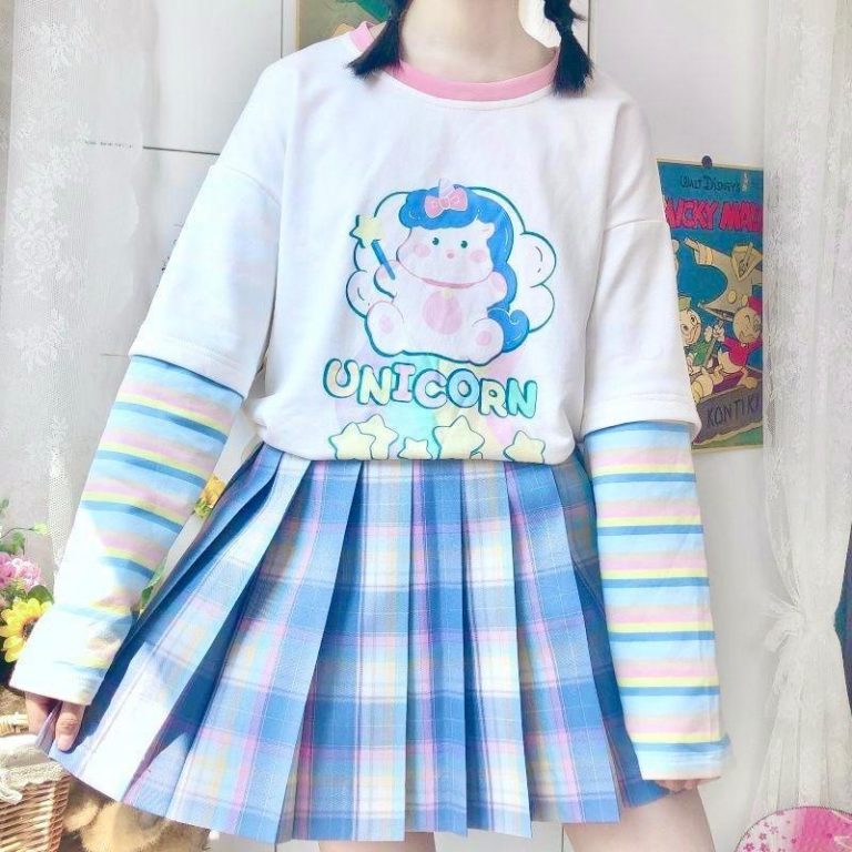 Sweat Licorne Pastel