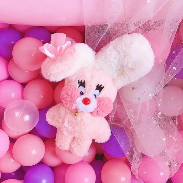 Peluche Lapin Bubblegum