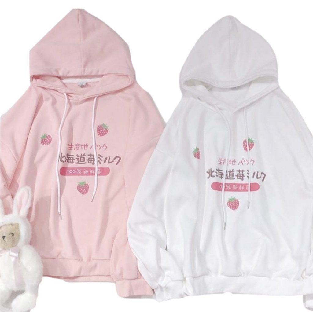 Pull Japonais Fraise