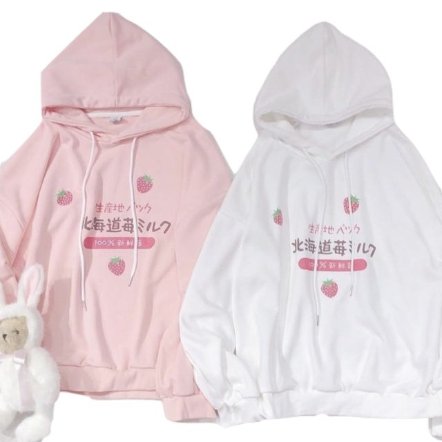 Pull Japonais Fraise