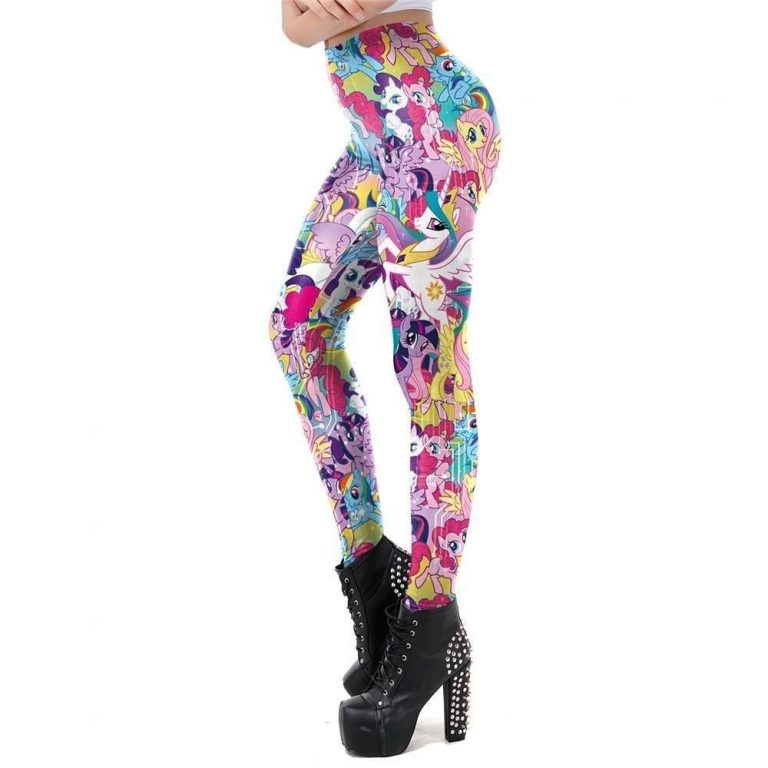 Pantalon Licorne Arc-en-ciel