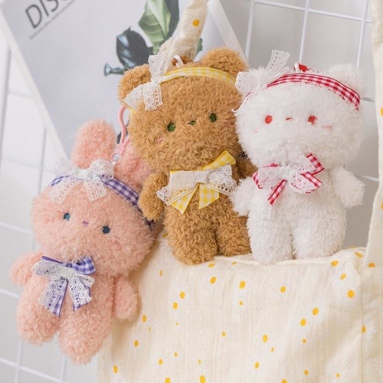 Peluche Ourson Mimi porteclefs
