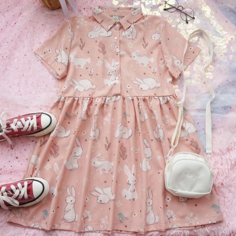 Robe SchoolGirl lapin